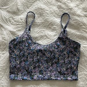 Beach Riot Libby Floral top